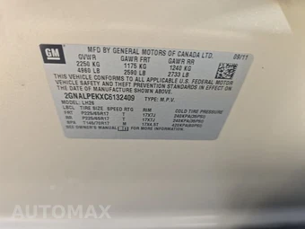 2012 Chevrolet Equinox LT 2LT – miniatura 15