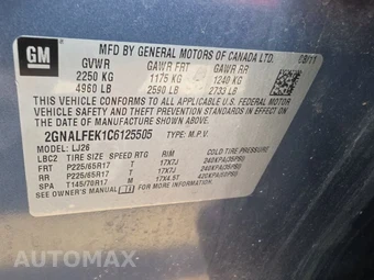 2012 Chevrolet Equinox LTZ 1LZ – miniatura 14