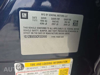 2012 Chevrolet Malibu LS 1LS – miniatura 5