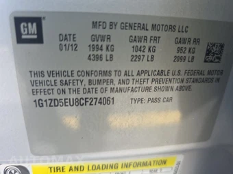 2012 Chevrolet Malibu LT 2LT - miniatura 14