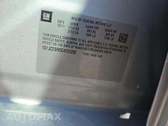 2012 Chevrolet Sonic LT Sedan 2LT – miniatura 5