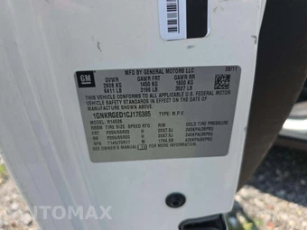 2012 Chevrolet Traverse LT 1LT – miniatura 5