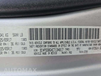 2012 Dodge Journey SXT – miniatura 5
