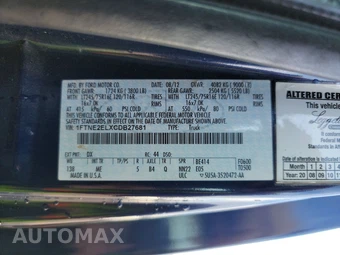 2012 Ford E-250 Commercial Cargo Van 138.0" WB – miniatura 13