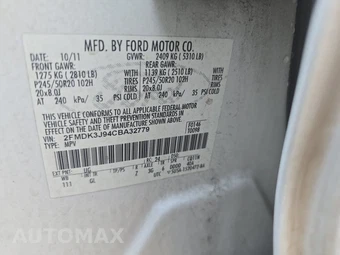 2012 Ford Edge SEL – miniatura 14