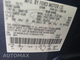 2012 Ford Edge SEL – miniatura 13