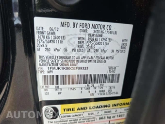 2012 Ford Expedition EL Limited – miniatura 5