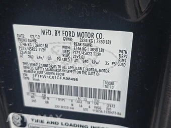 2012 Ford F-150 Harley-Davidson Crew Cab Short Bed - miniatura 14