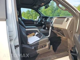 2012 Ford F-150 Lariat Crew Cab Short Bed - miniatura 8