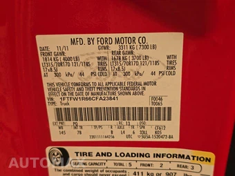 2012 Ford F-150 SVT Raptor Crew Cab Short Bed - miniatura 5