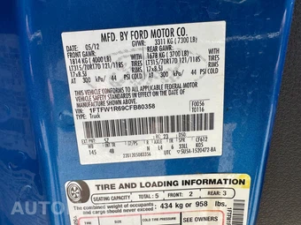 2012 Ford F-150 SVT Raptor Crew Cab Short Bed - miniatura 43