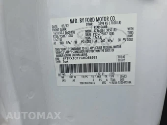 2012 Ford F-150 XL Extended Cab Medium Bed w/Rear Doors – miniatura 14