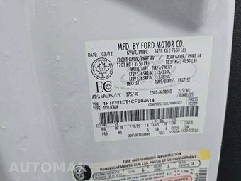 2012 Ford F-150 XLT Crew Cab Short Bed – miniatura 5