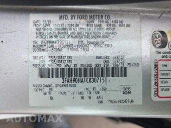 2012 Ford Fusion SE - miniatura 14