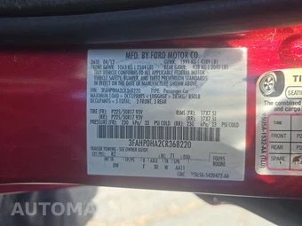 2012 Ford Fusion SE – miniatura 14