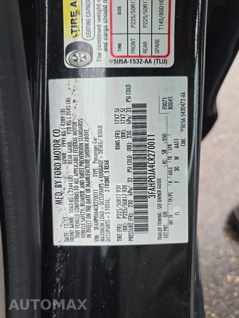 2012 Ford Fusion SEL - miniatura 14