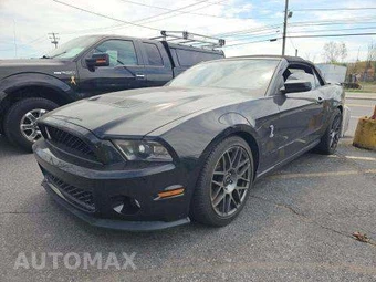 2012 Ford Mustang Shelby GT500 Convertible