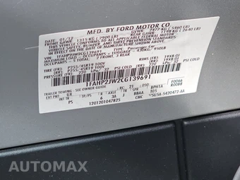 2012 Ford Taurus Limited – miniatura 14