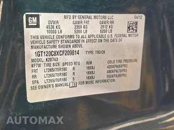 2012 GMC Sierra 2500HD SLE Crew Cab Medium Bed 3SA – miniatura 14