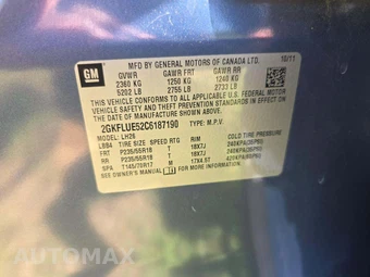 2012 GMC Terrain SLT-1 4SA – miniatura 5