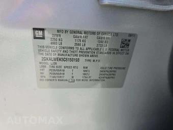 2012 GMC Terrain SLT-2 4SB – miniatura 2