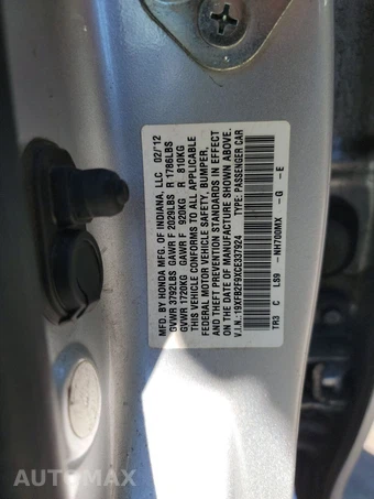 2012 Honda Civic Sedan EX-L w/Navigation – miniatura 14