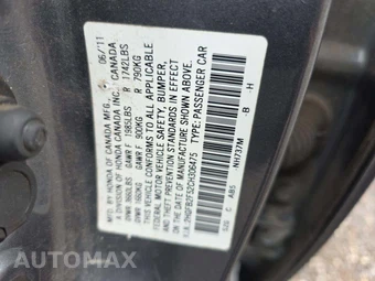 2012 Honda Civic Sedan LX – miniatura 5