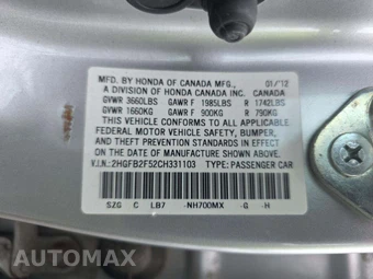 2012 Honda Civic Sedan LX - miniatura 5