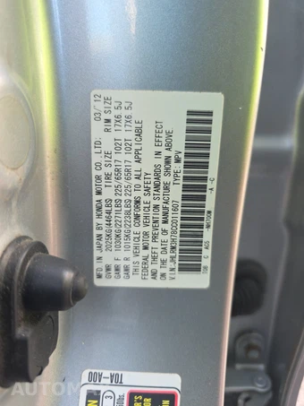 2012 Honda CR-V EX-L – miniatura 14
