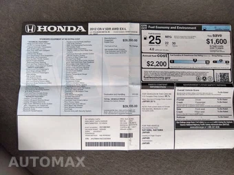2012 Honda CR-V EX-L - miniatura 14