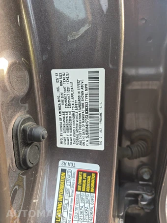 2012 Honda CR-V EX-L w/RES - miniatura 14