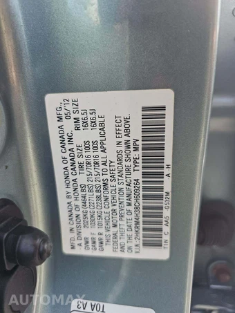 2012 Honda CR-V LX – miniatura 2