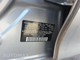 2012 Hyundai Elantra GLS Sedan – miniatura 14