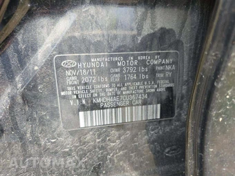 2012 Hyundai Elantra Limited Sedan – miniatura 5