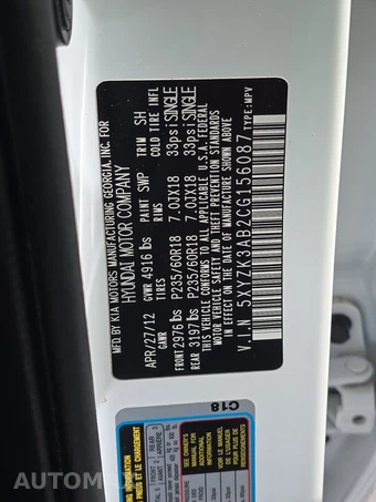 2012 Hyundai Santa Fe Limited – miniatura 14