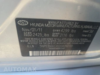 2012 Hyundai Sonata GLS – miniatura 14