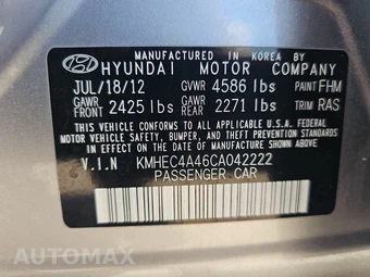 2012 Hyundai Sonata Hybrid - miniatura 14