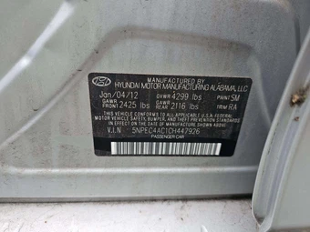 2012 Hyundai Sonata Limited – miniatura 5