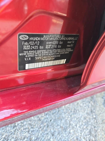2012 Hyundai Sonata SE – miniatura 14