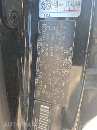 2012 Kia Forte EX Sedan – miniatura 14