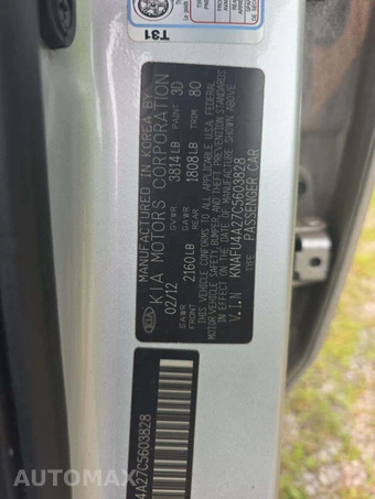 2012 Kia Forte EX Sedan – miniatura 5