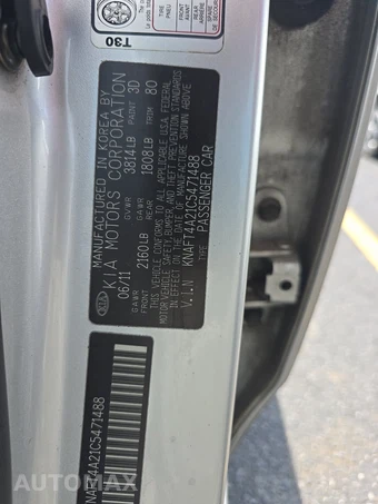 2012 Kia Forte LX Sedan – miniatura 14