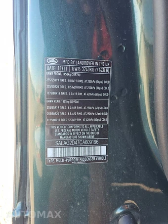 2012 Land Rover LR4 HSE – miniatura 15