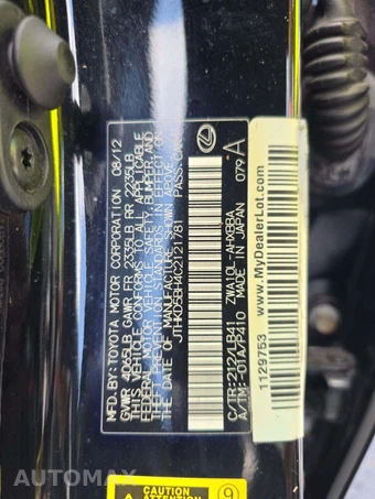 2012 Lexus CT 200h Premium – miniatura 2