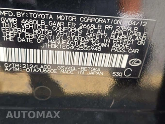 2012 Lexus ES 350 – miniatura 5