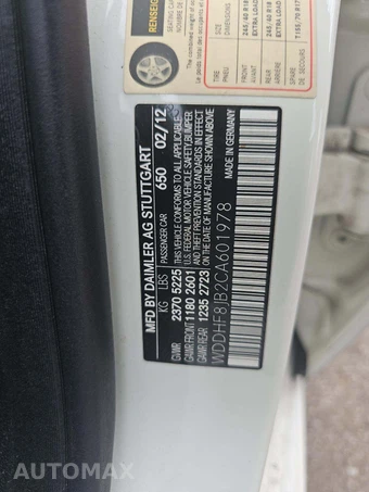 2012 Mercedes-Benz E 350 4MATIC Sedan – miniatura 5
