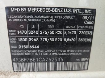 2012 Mercedes-Benz GL 450 4MATIC – miniatura 15