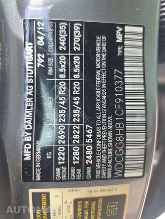 2012 Mercedes-Benz GLK 350 4MATIC – miniatura 2