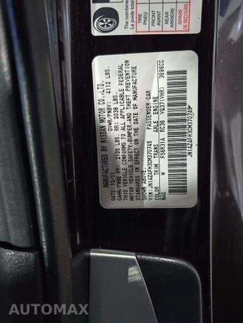 2012 Nissan 370Z Touring Convertible - miniatura 5