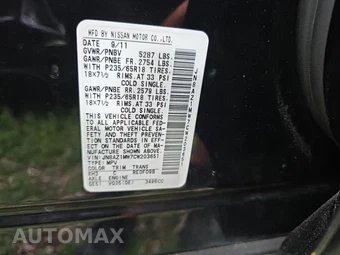 2012 Nissan Murano S – miniatura 17